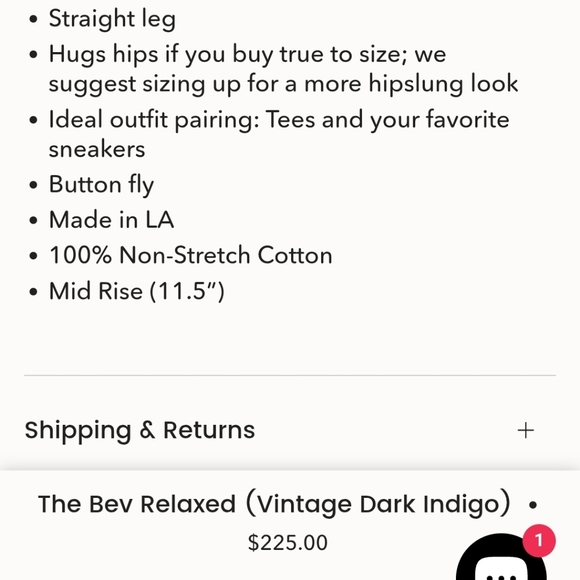 Alex Mill Bev Midrise Jeans - Picture 2 of 4